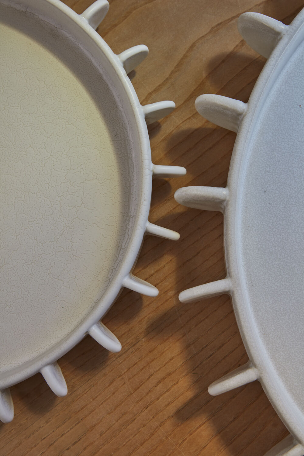 Reverie small ceramic tray styled