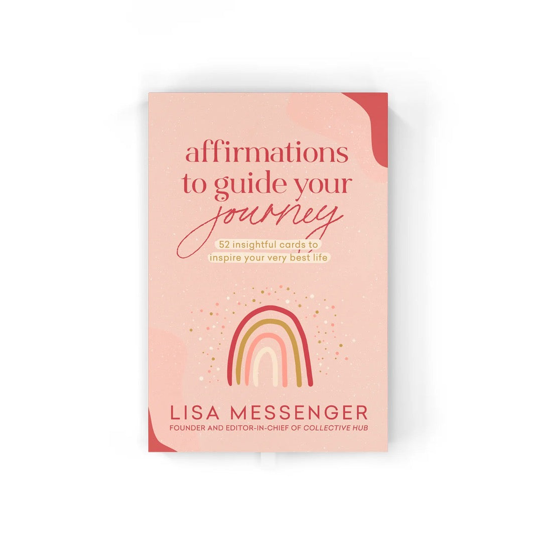 Affirmations to guide your journey card deck