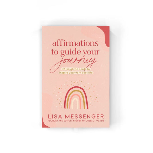 Affirmations to guide your journey card deck