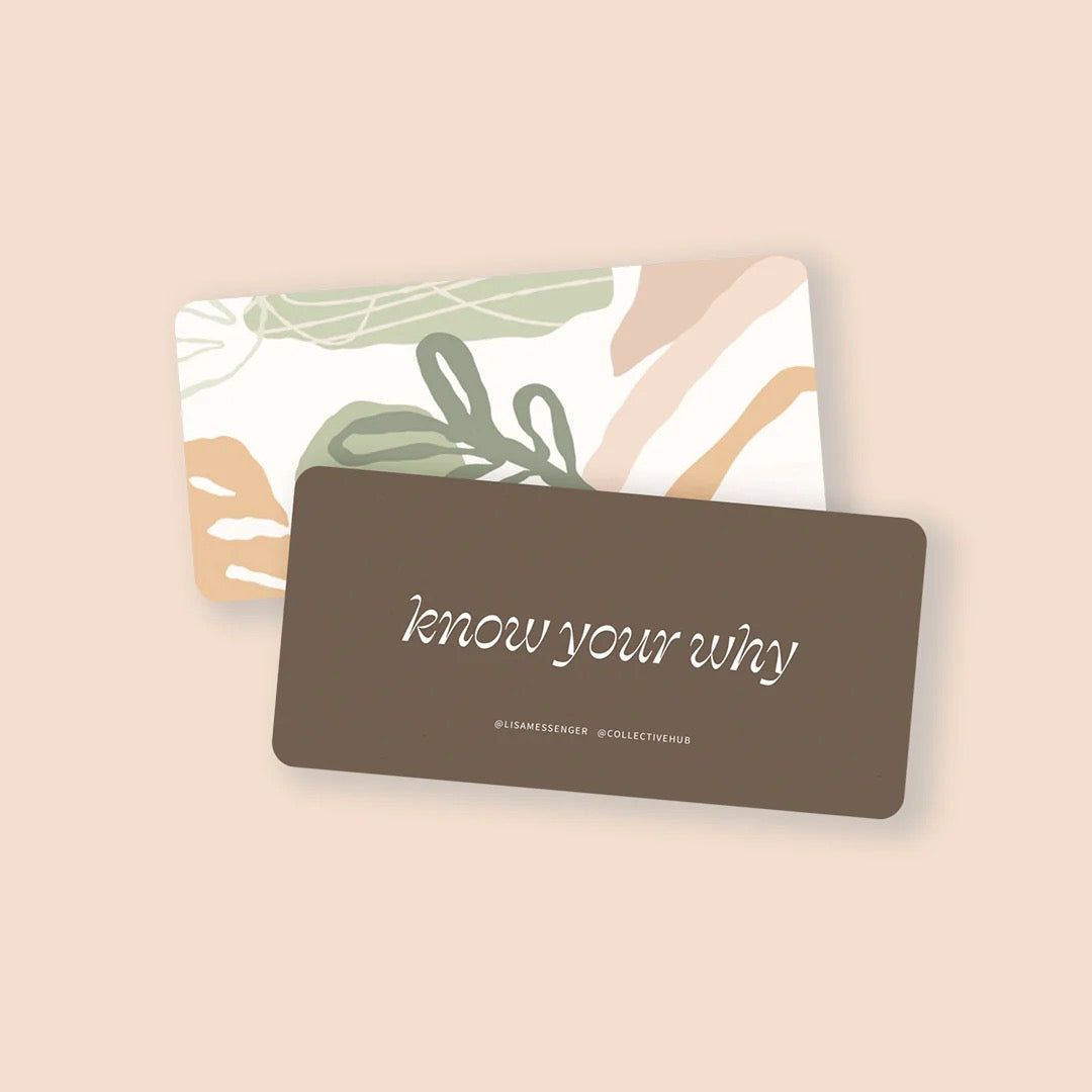 Cards to motivate - sample card