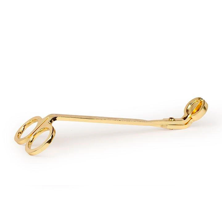 modern shiny brass wick trimmer