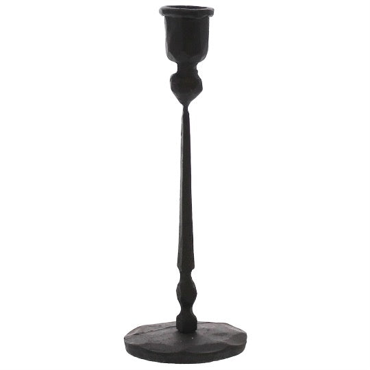 Black metal forged taper holder