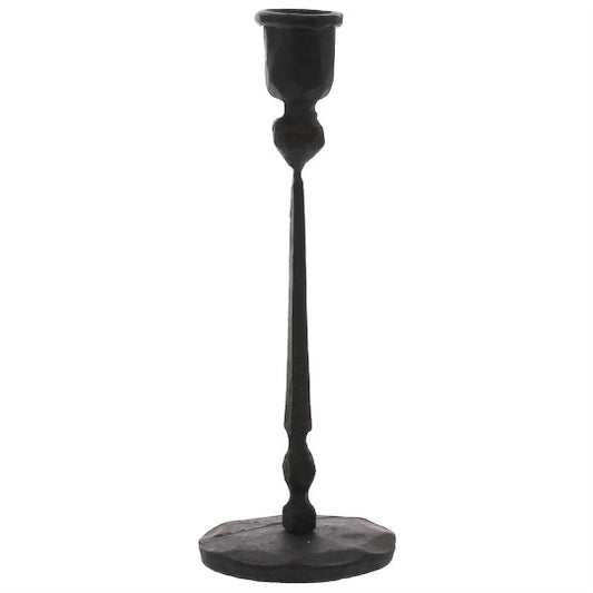 Black metal forged taper holder