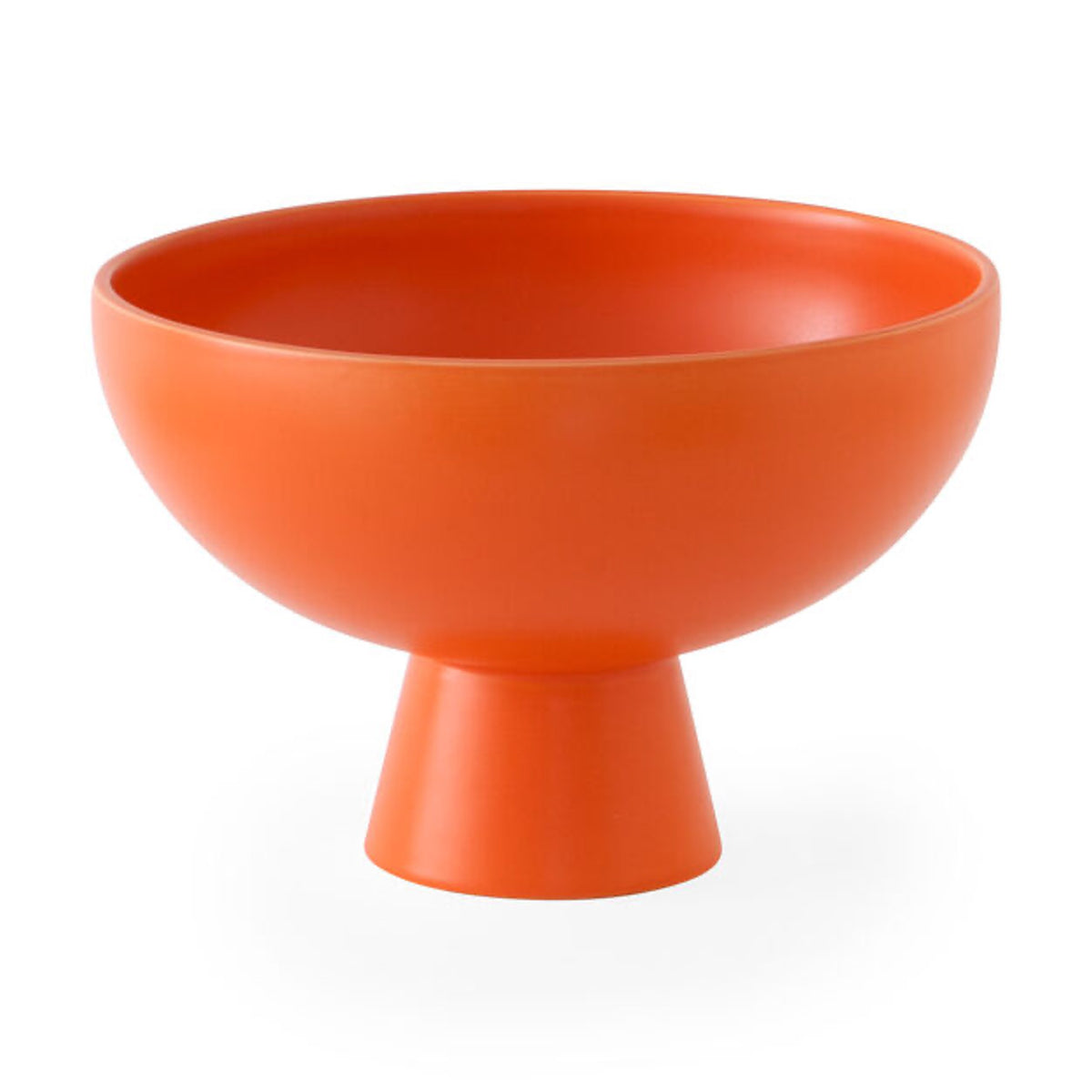 Vibrant orange modern bowl